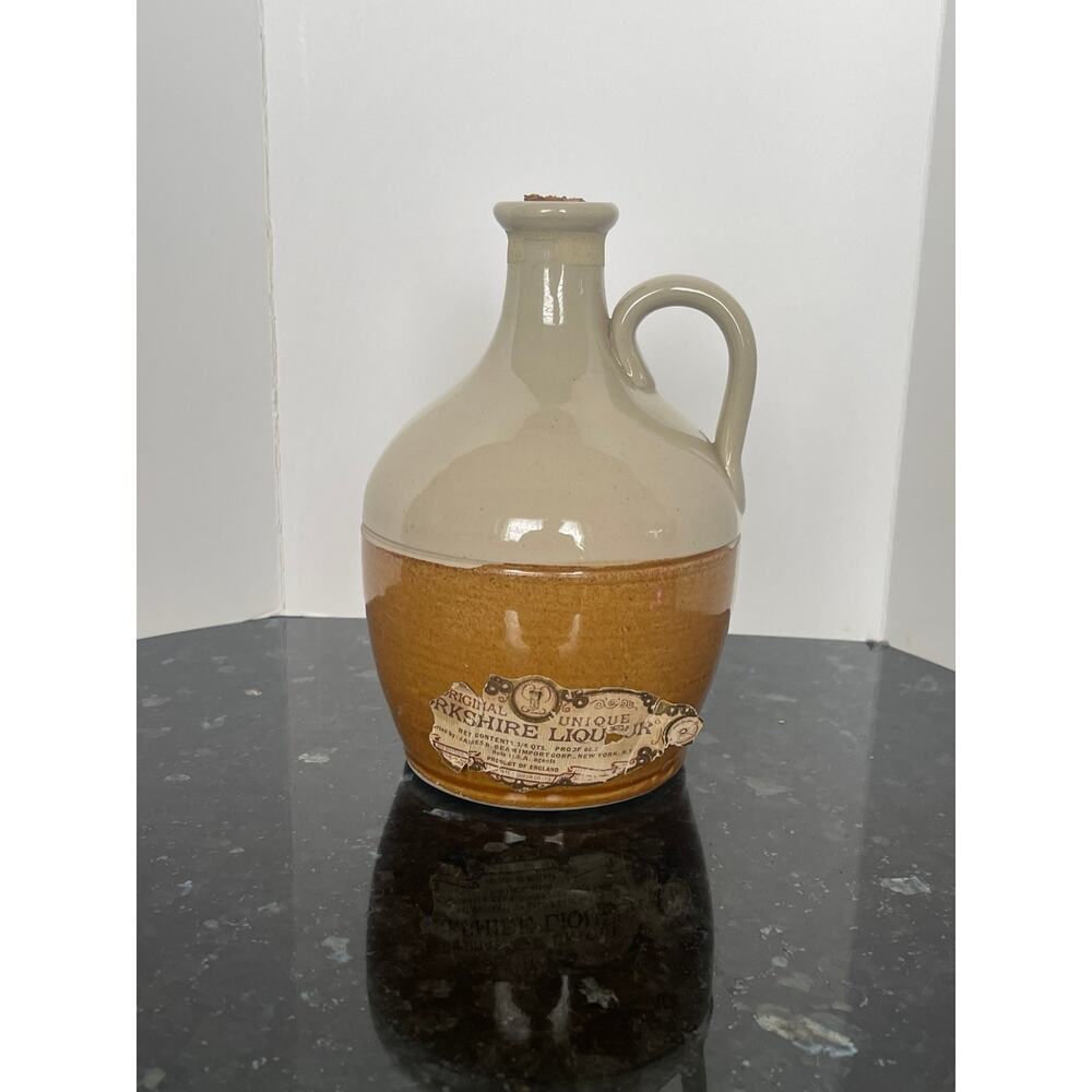 Find Antique Vintage Stoneware Bronte Yorkshire Liqueur Bottle Rare